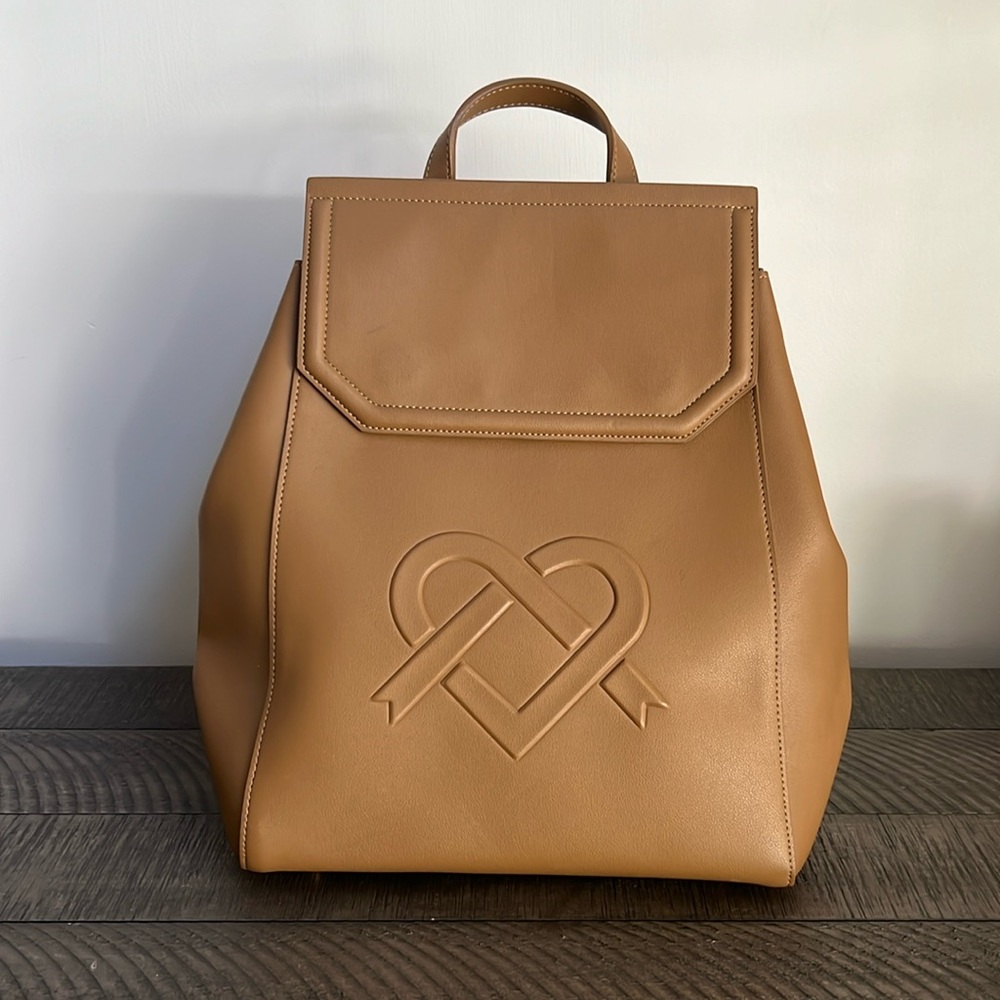 Gunas New York - Livia - Tan Vegan Leather Backpack
